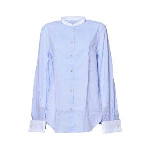 Wales Bonner River Shirt In Light Blue Cotton - NWT